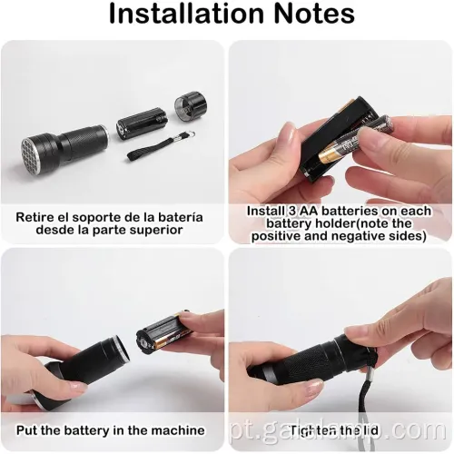 Tocha portátil portátil para remover manchas de urina para cães